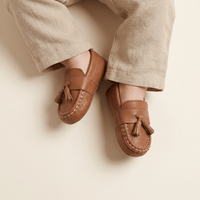 Baby Leather Tassel Loafer