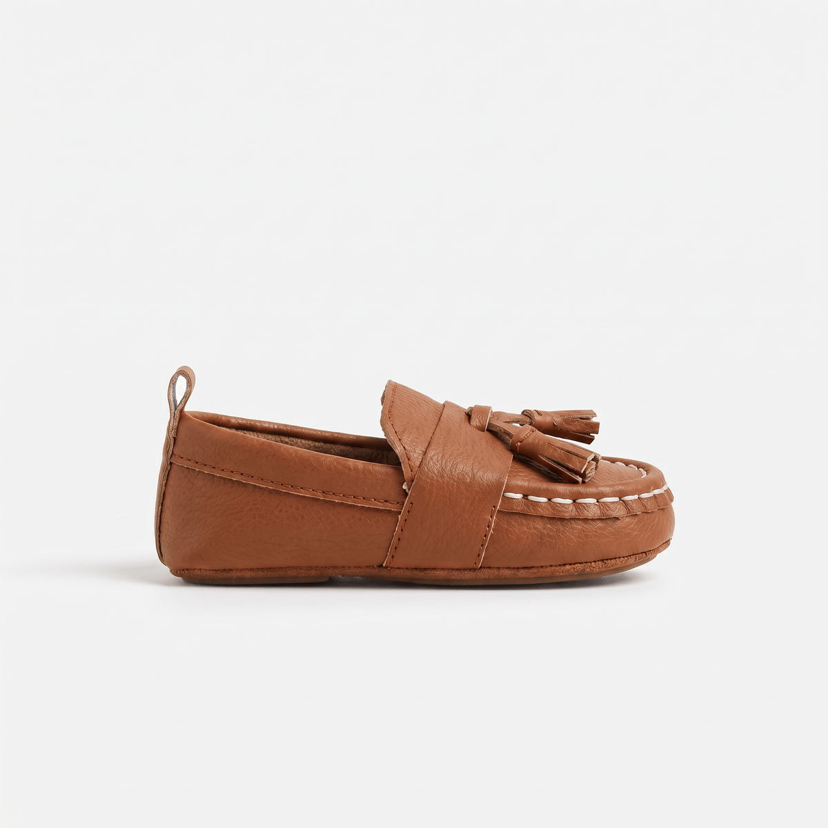 Baby Leather Tassel Loafer