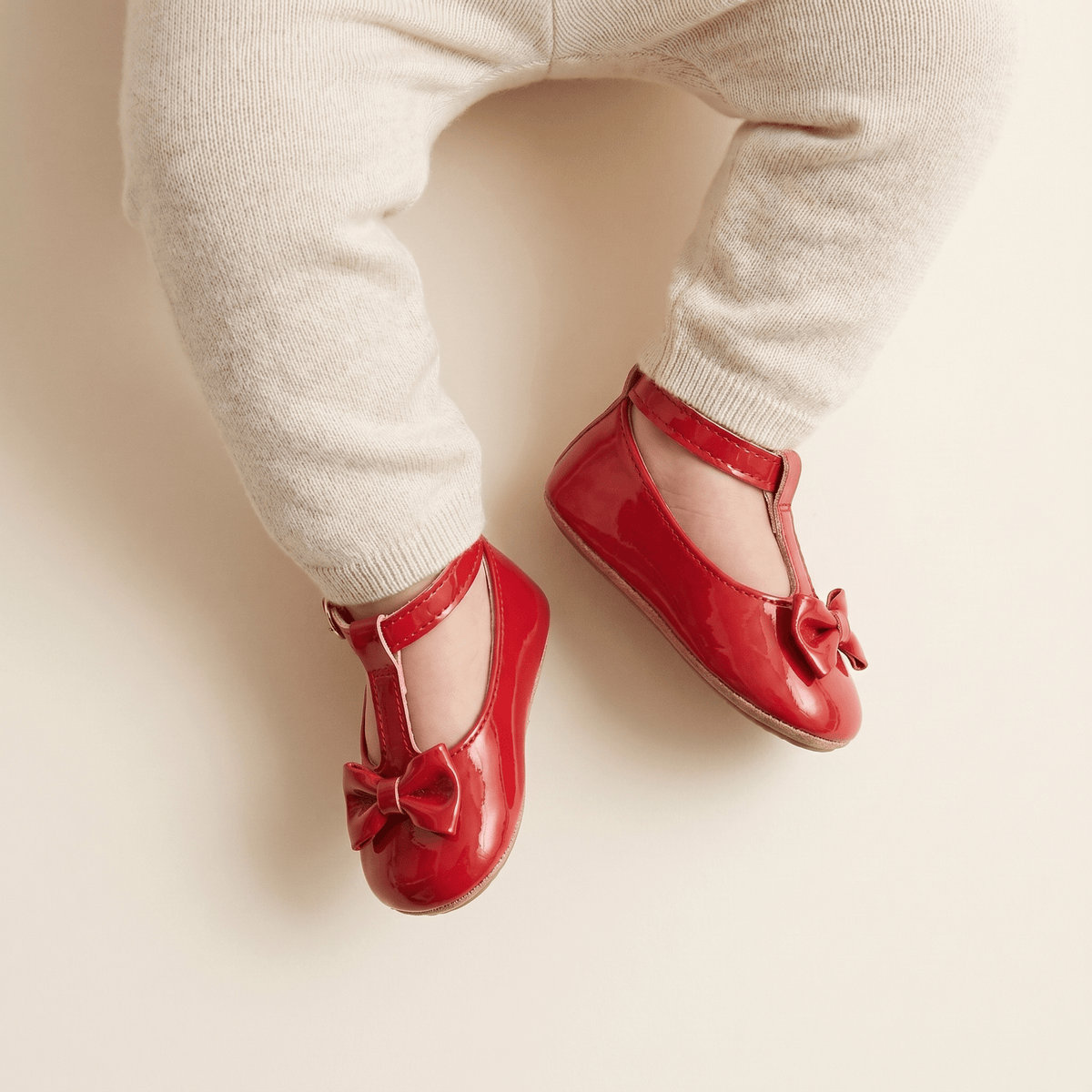 Baby Girls' Patent Leather Bow Loafer