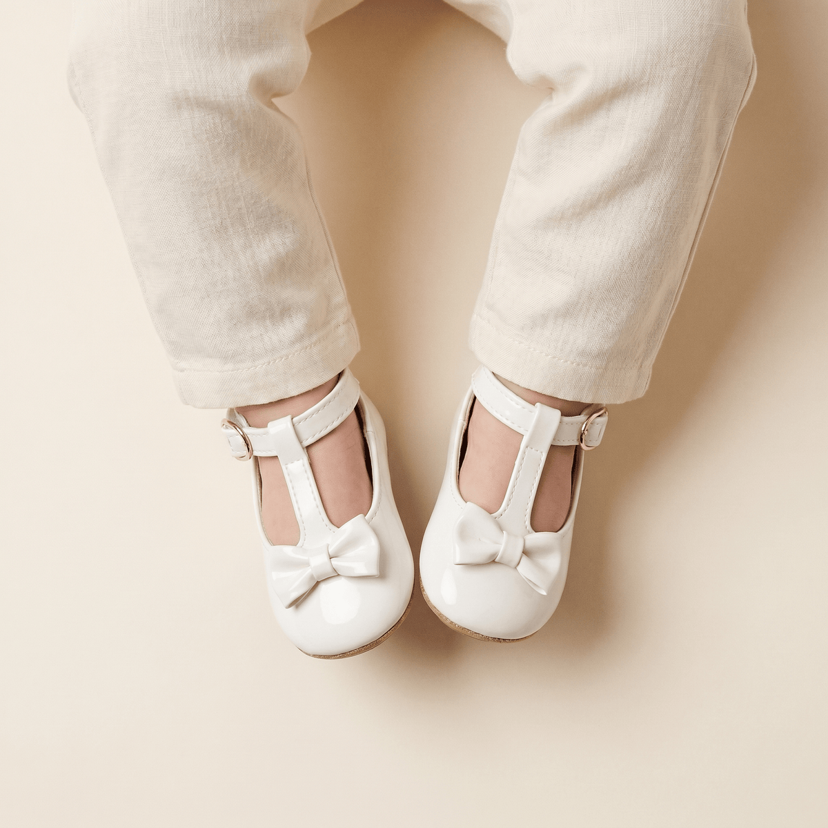 Baby Girls' Patent Leather Bow Loafer