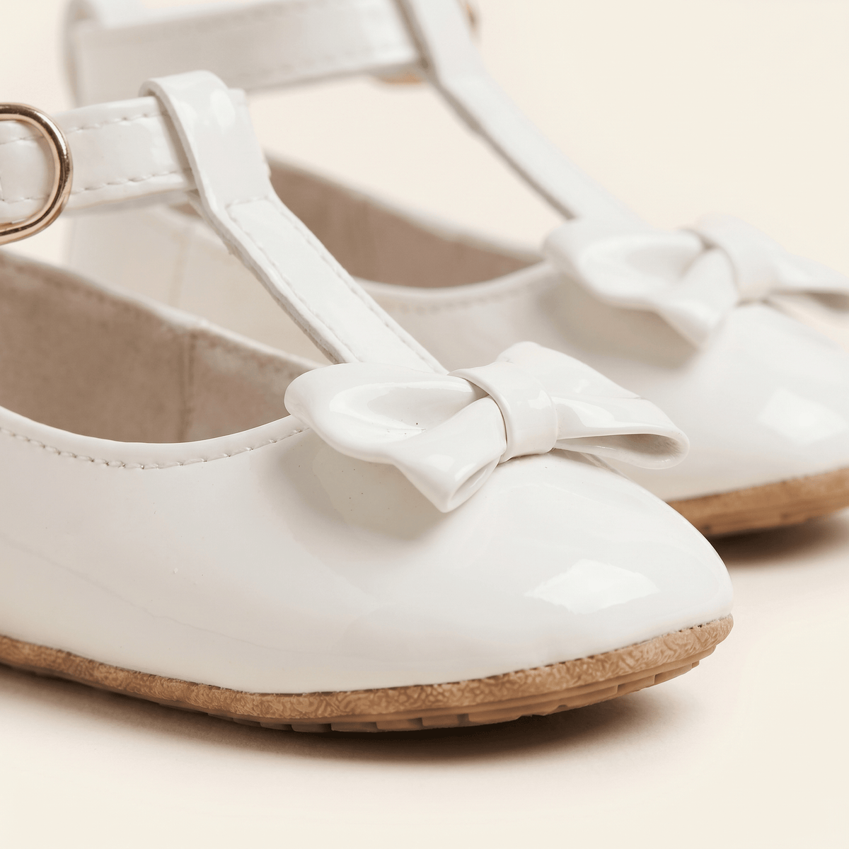 Baby Girls' Patent Leather Bow Loafer