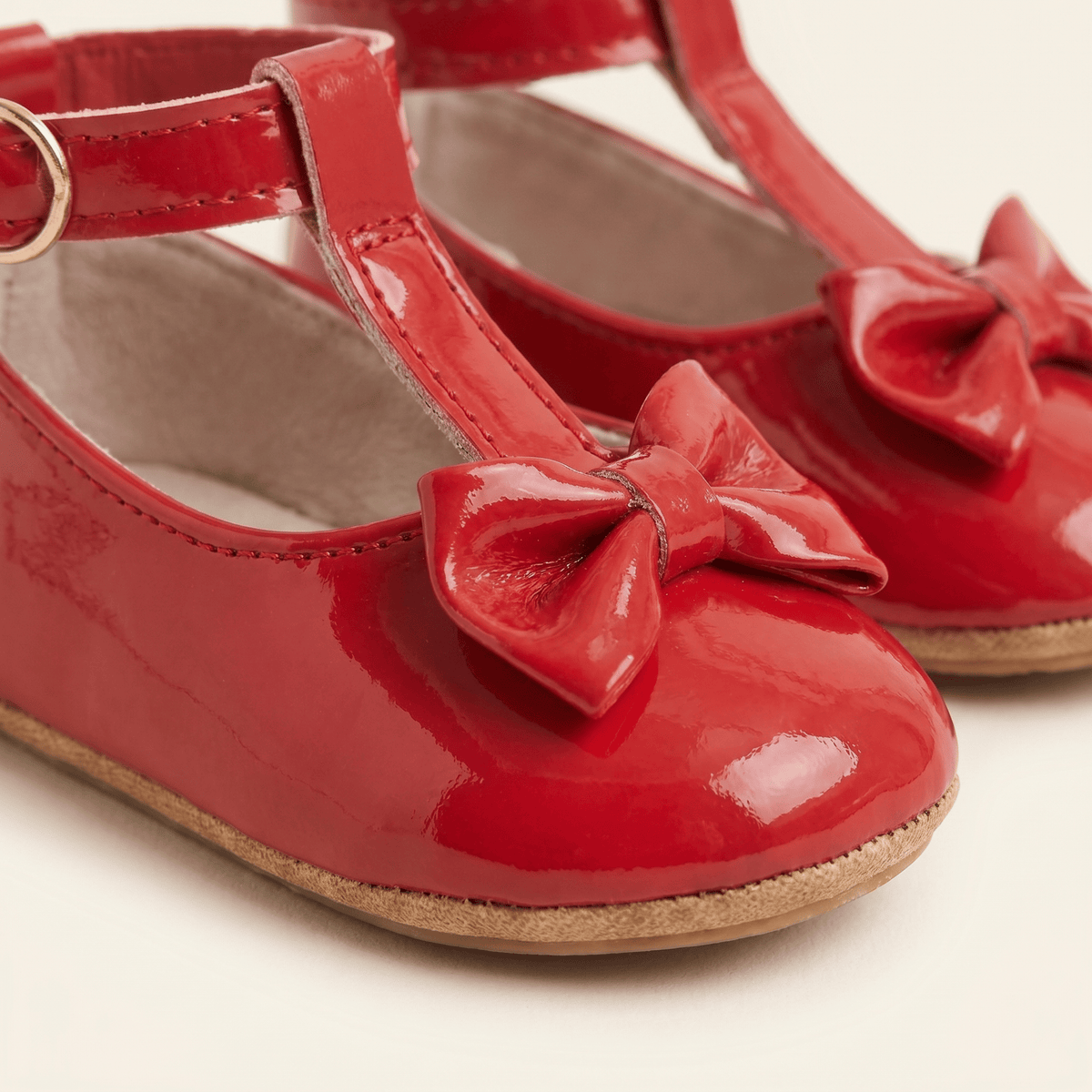 Baby Girls' Patent Leather Bow Loafer