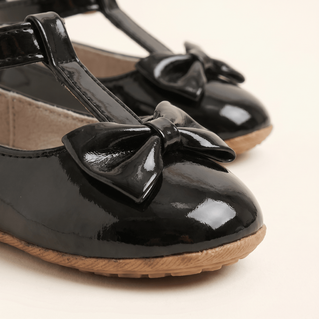 Baby Girls' Patent Leather Bow Loafer