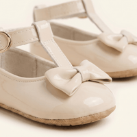 Baby Girls' Patent Leather Bow Loafer