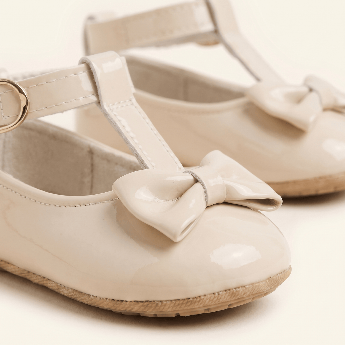 Baby Girls' Patent Leather Bow Loafer