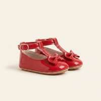 Baby Girls' Patent Leather Bow Loafer