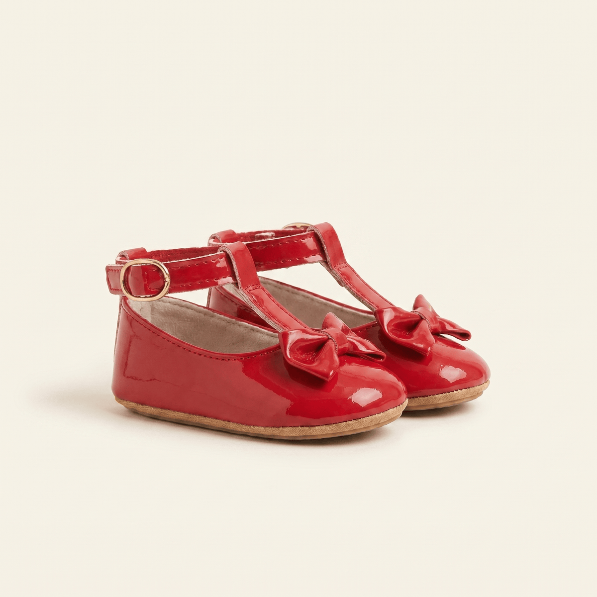 Baby Girls' Patent Leather Bow Loafer