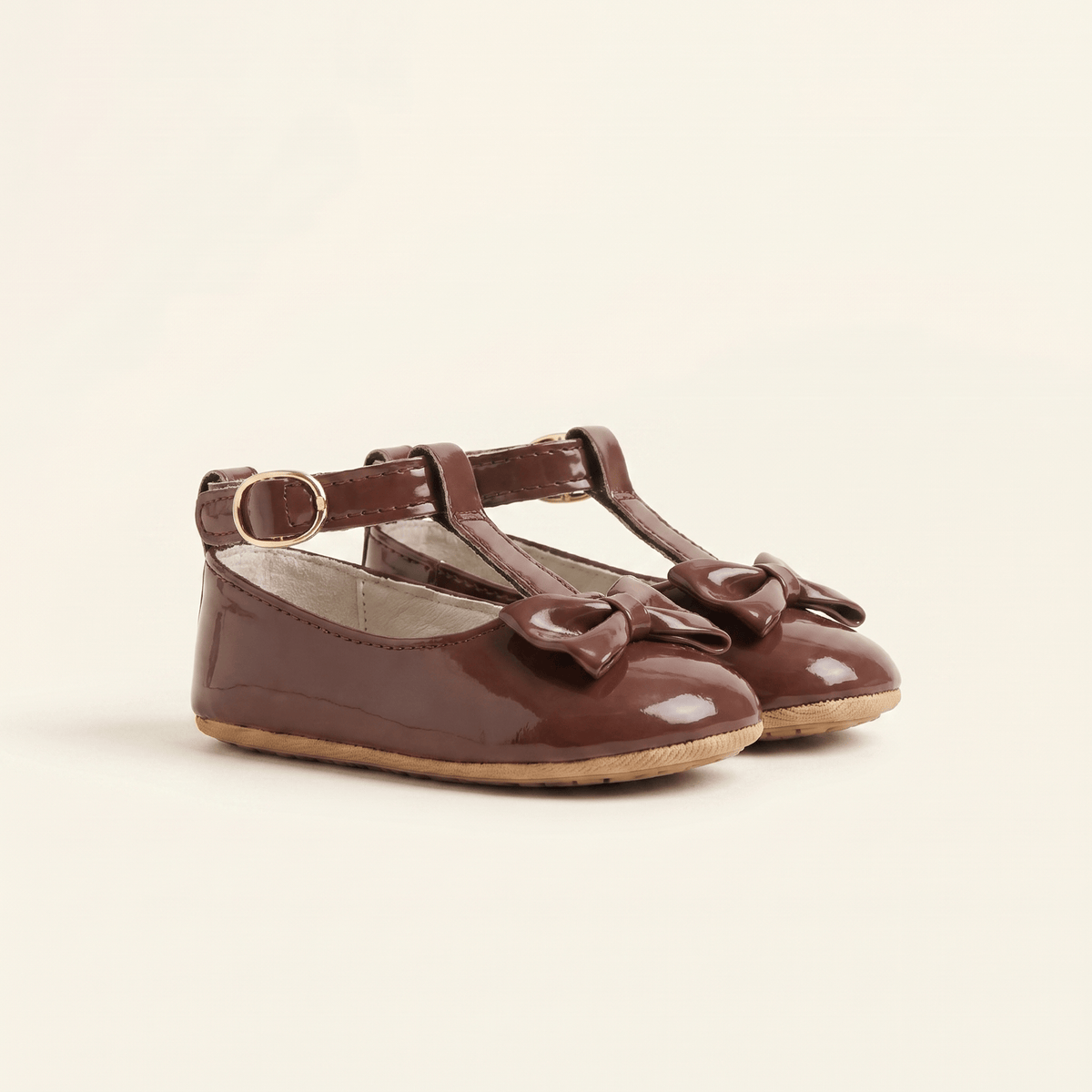 Baby Girls' Patent Leather Bow Loafer