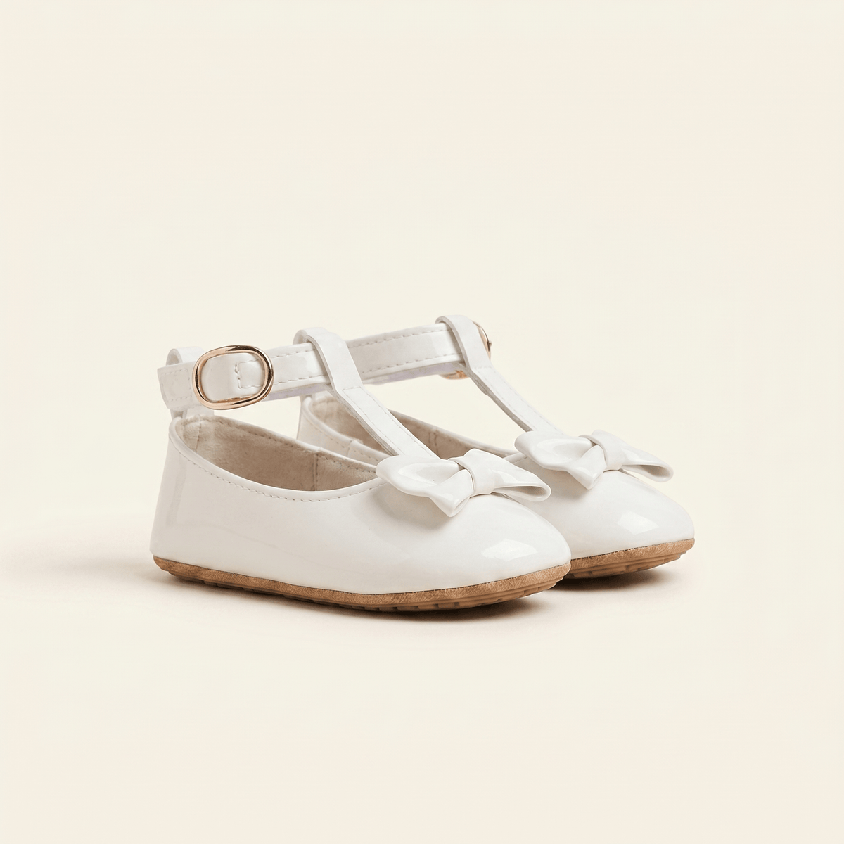 Baby Girls' Patent Leather Bow Loafer