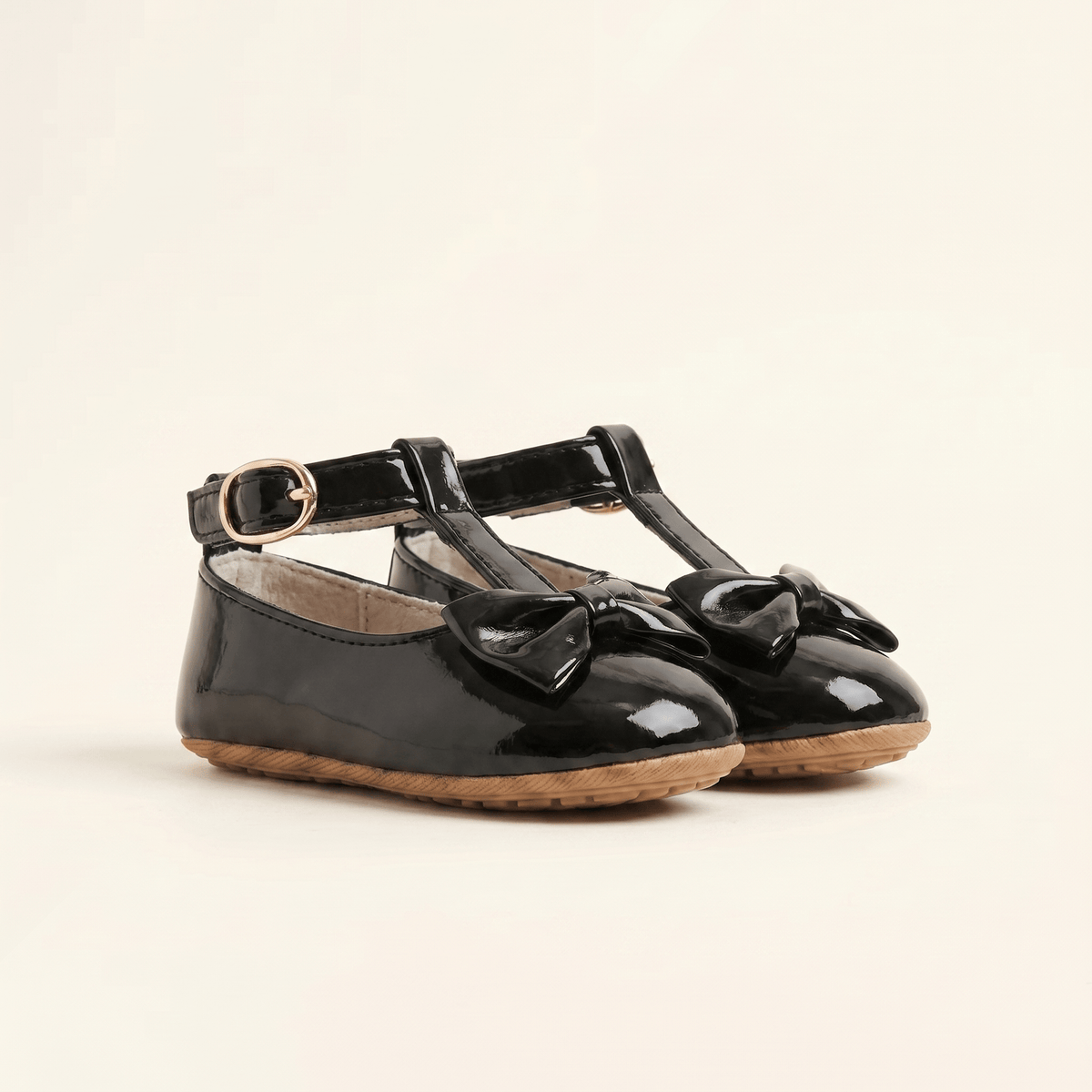 Baby Girls' Patent Leather Bow Loafer