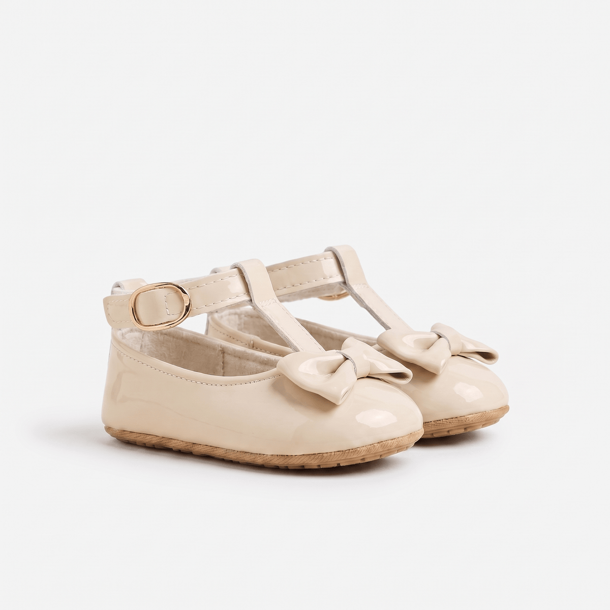 Baby Girls' Patent Leather Bow Loafer