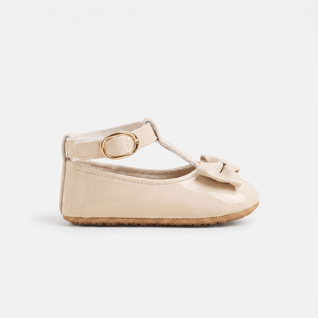 Baby Girls' Patent Leather Bow Loafer