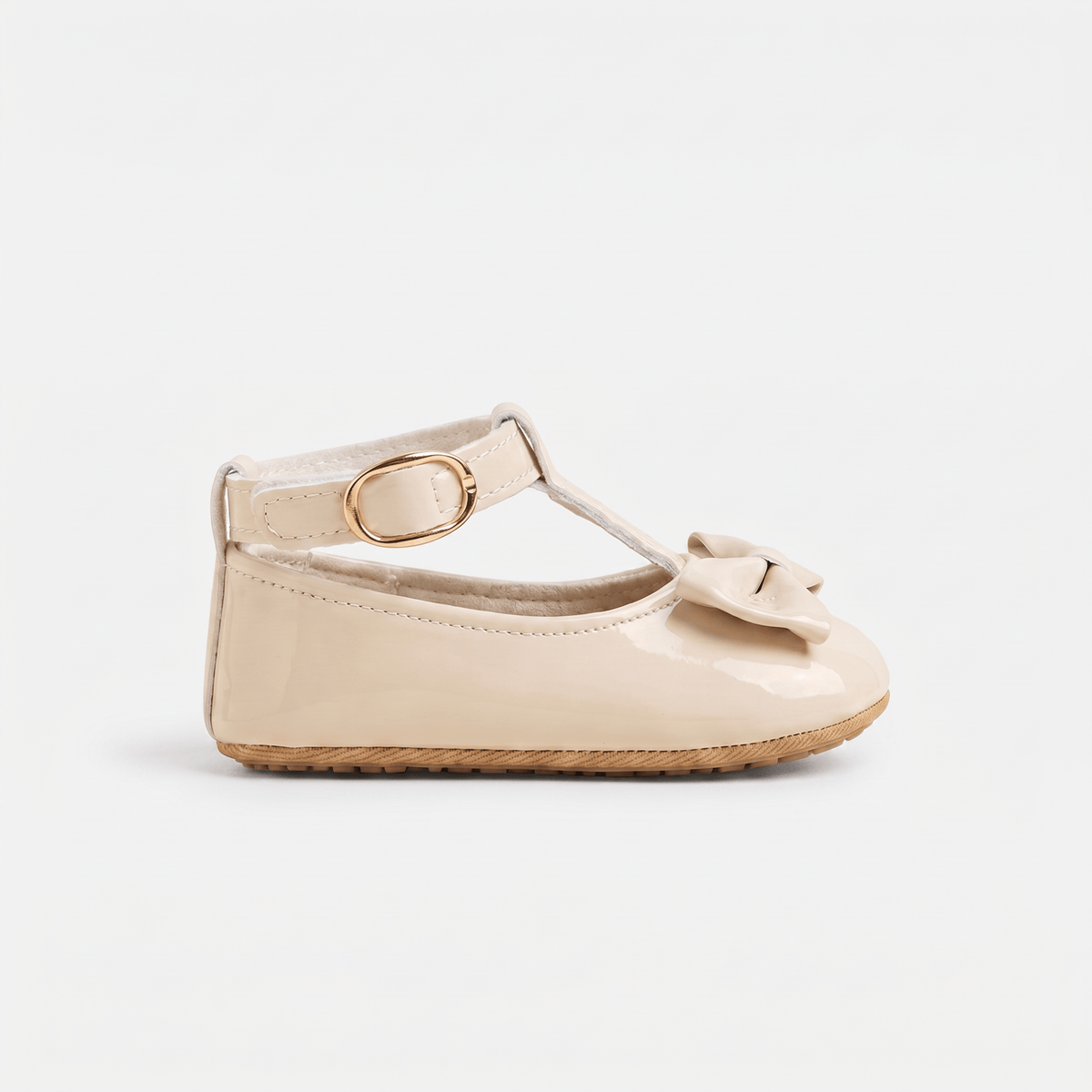 Baby Girls' Patent Leather Bow Loafer