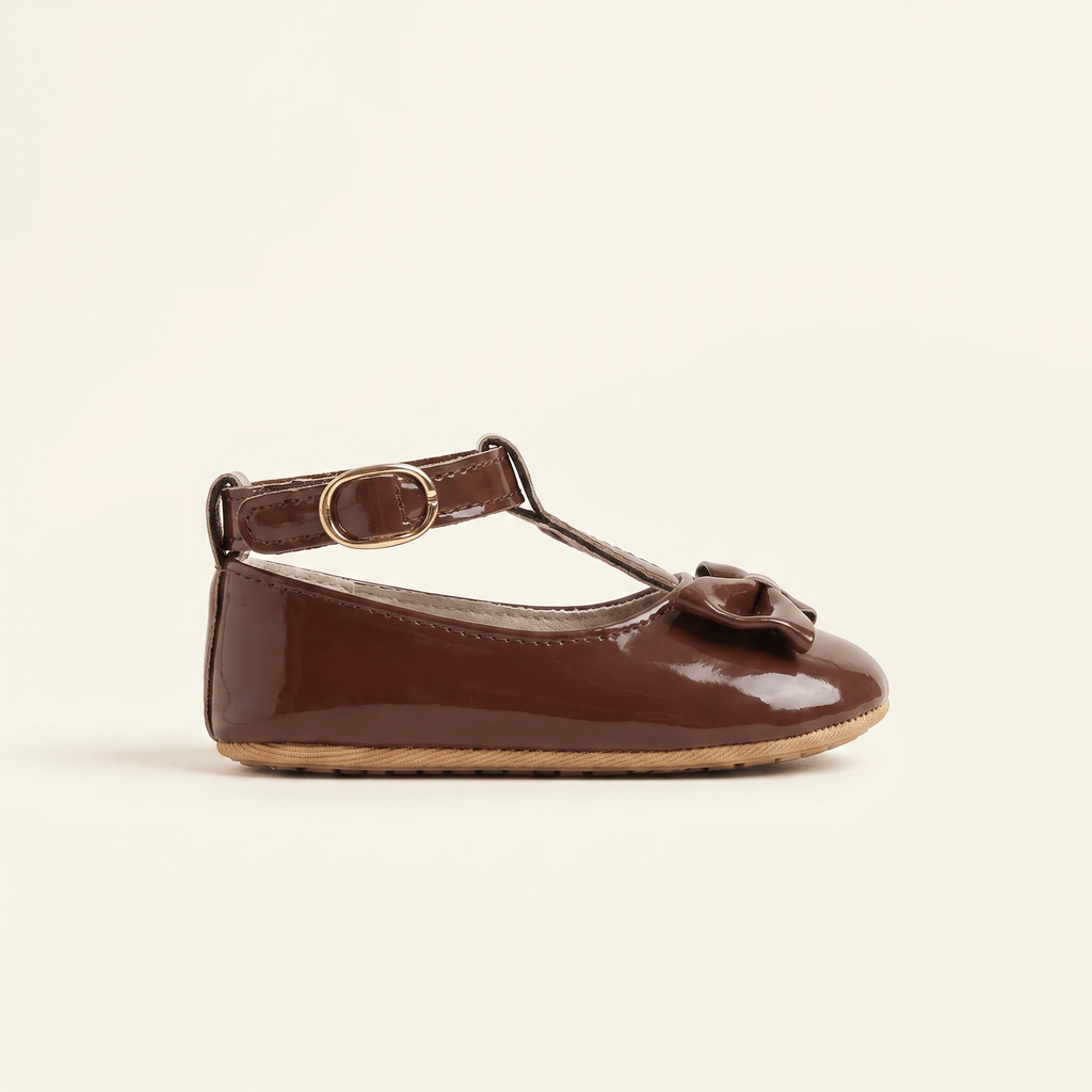 Baby Girls' Patent Leather Bow Loafer