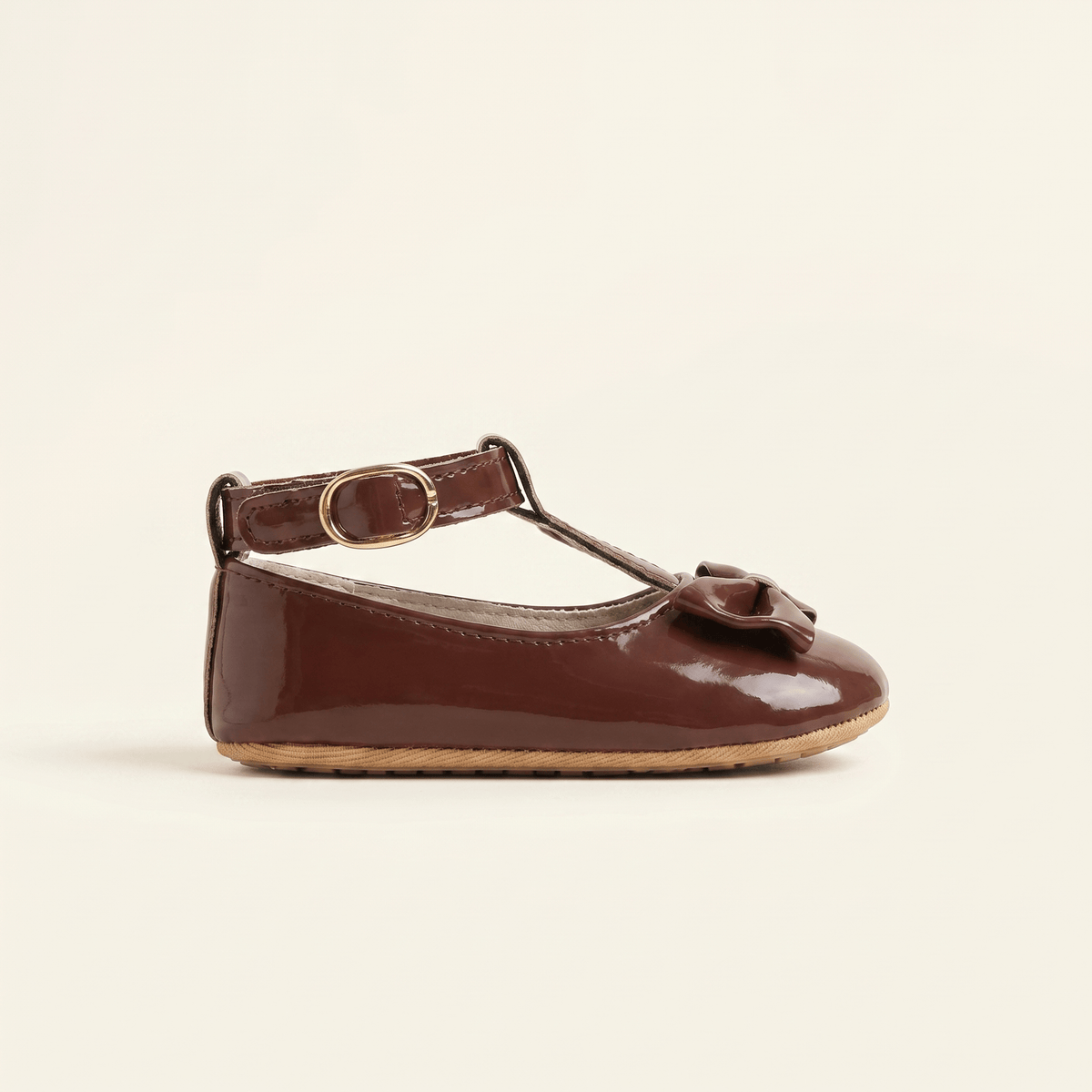 Baby Girls' Patent Leather Bow Loafer