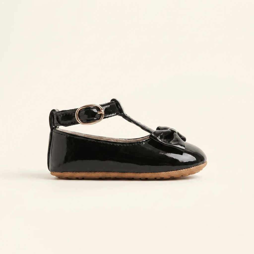 Baby Girls' Patent Leather Bow Loafer