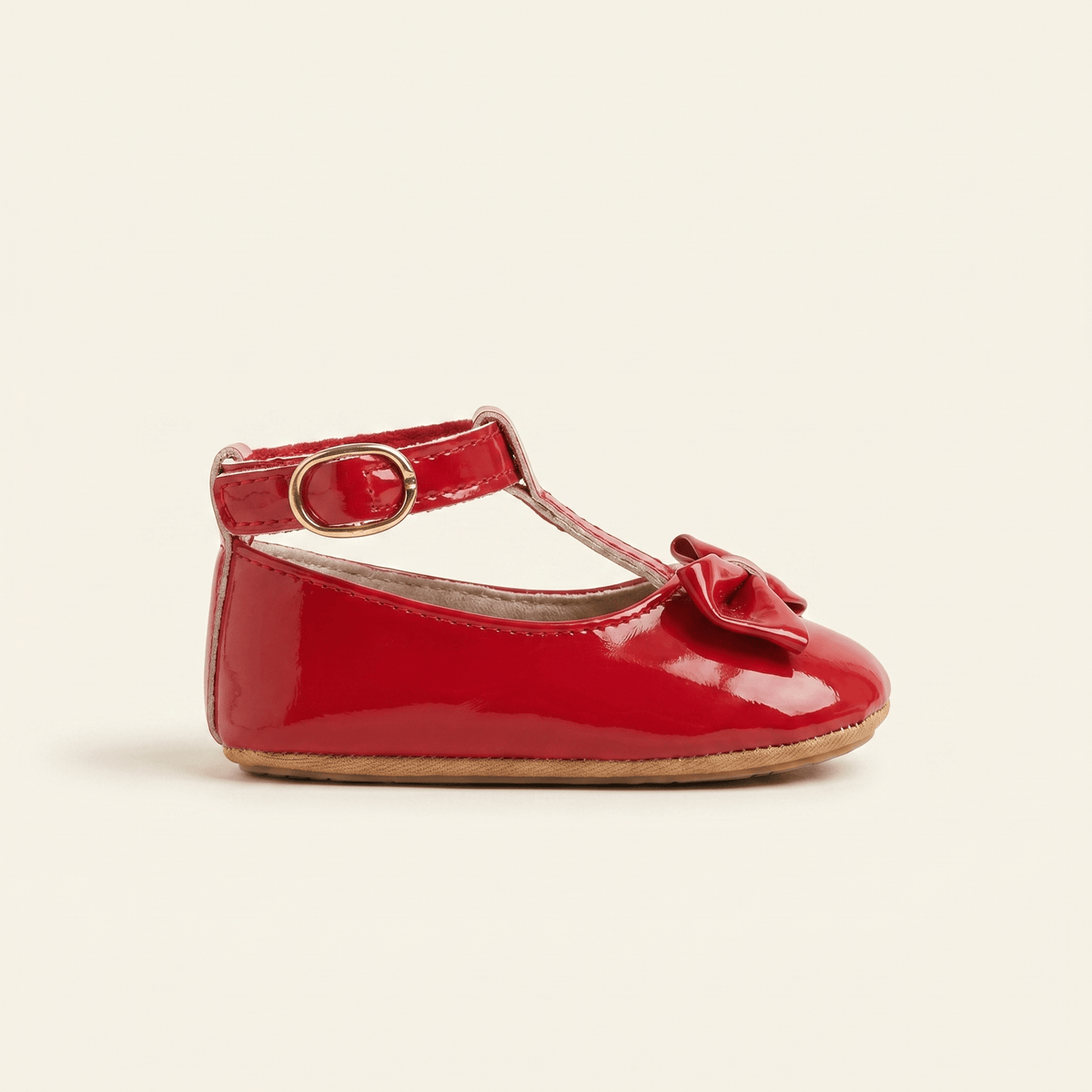 Baby Girls' Patent Leather Bow Loafer