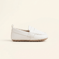 Baby Woven Leather Penny Loafer
