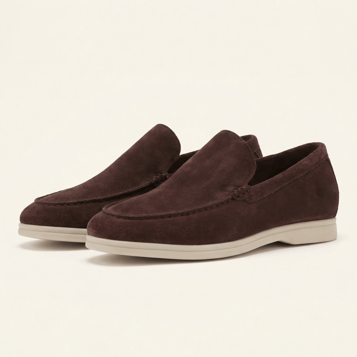Casual Faux Suede Loafer with Comfort Sole