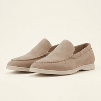 Casual Faux Suede Loafer with Comfort Sole