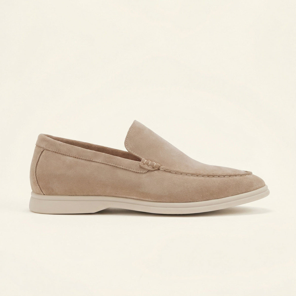 Casual Faux Suede Loafer with Comfort Sole