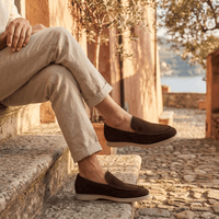 Casual Faux Suede Loafer with Comfort Sole