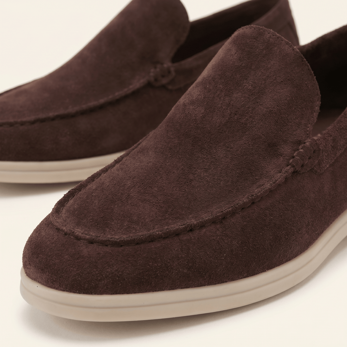 Casual Faux Suede Loafer with Comfort Sole