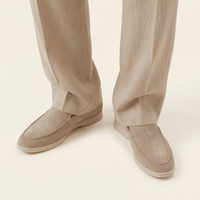 Casual Faux Suede Loafer with Comfort Sole