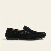 Classic Suede Strap Loafer