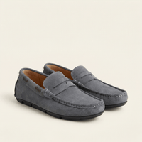 Classic Suede Strap Loafer