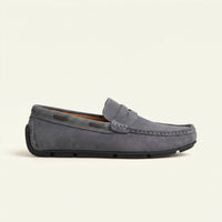 Classic Suede Strap Loafer