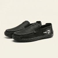 Soft Driving Loafer with Lug Sole