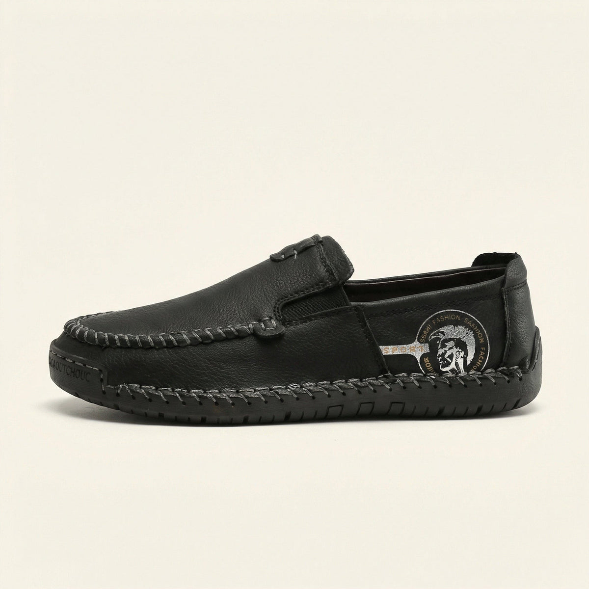 Soft Driving Loafer with Lug Sole