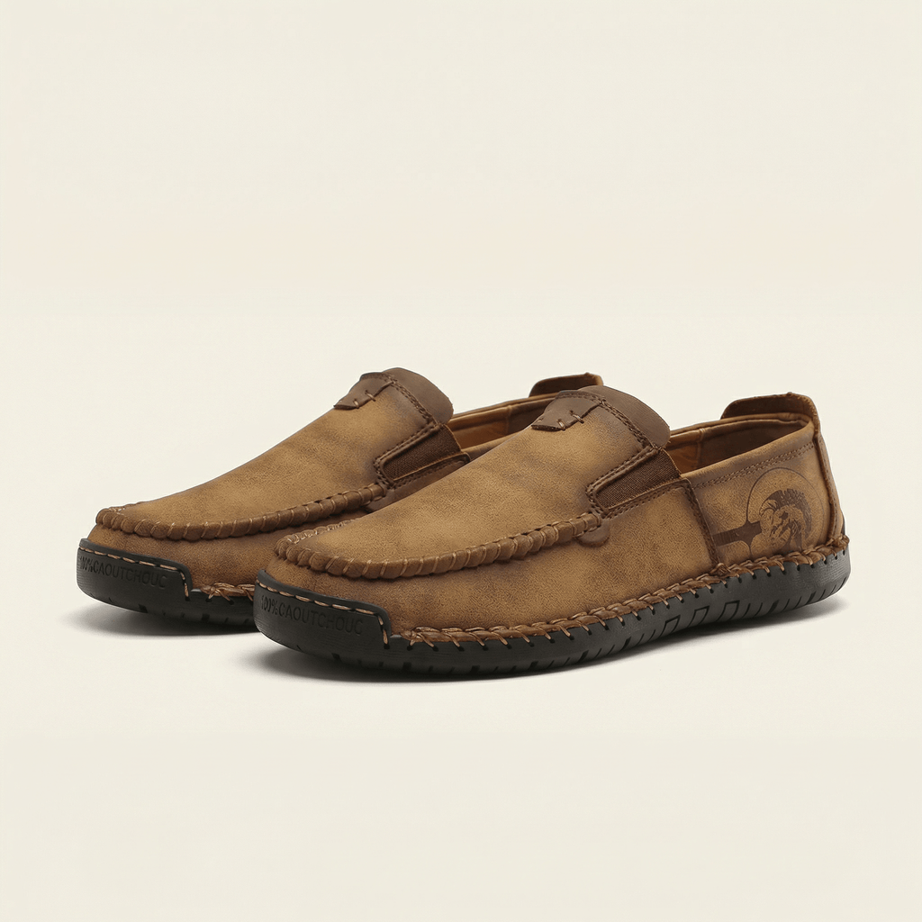 Soft Driving Loafer with Lug Sole
