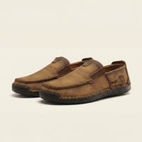 Soft Driving Loafer with Lug Sole