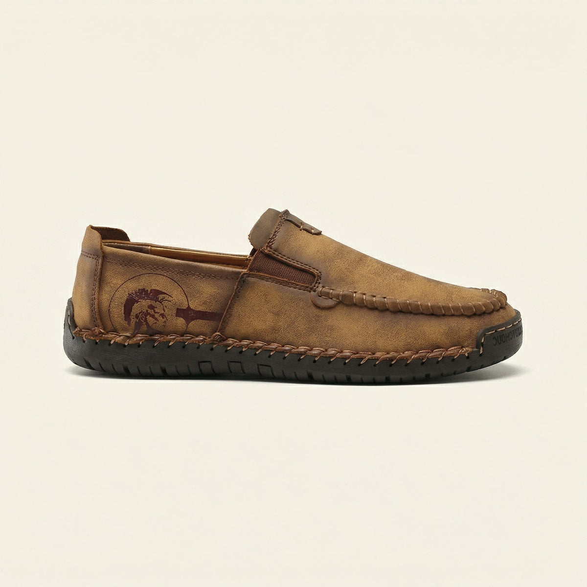 Soft Driving Loafer with Lug Sole