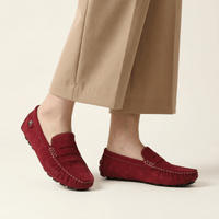 Soft Driving Loafer with Side Ornament