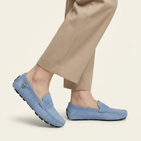 Soft Driving Loafer with Side Ornament