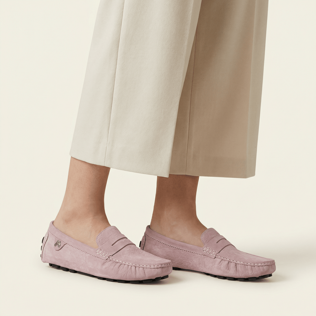 Soft Driving Loafer with Side Ornament