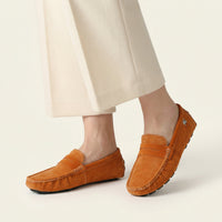 Soft Driving Loafer with Side Ornament