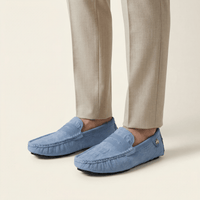 Soft Driving Loafer with Side Ornament