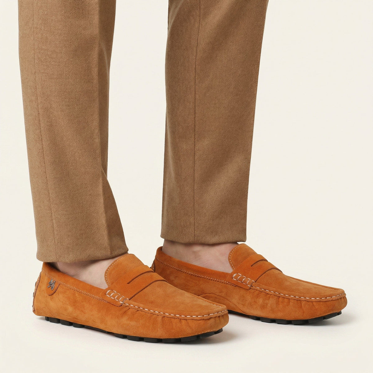 Soft Driving Loafer with Side Ornament