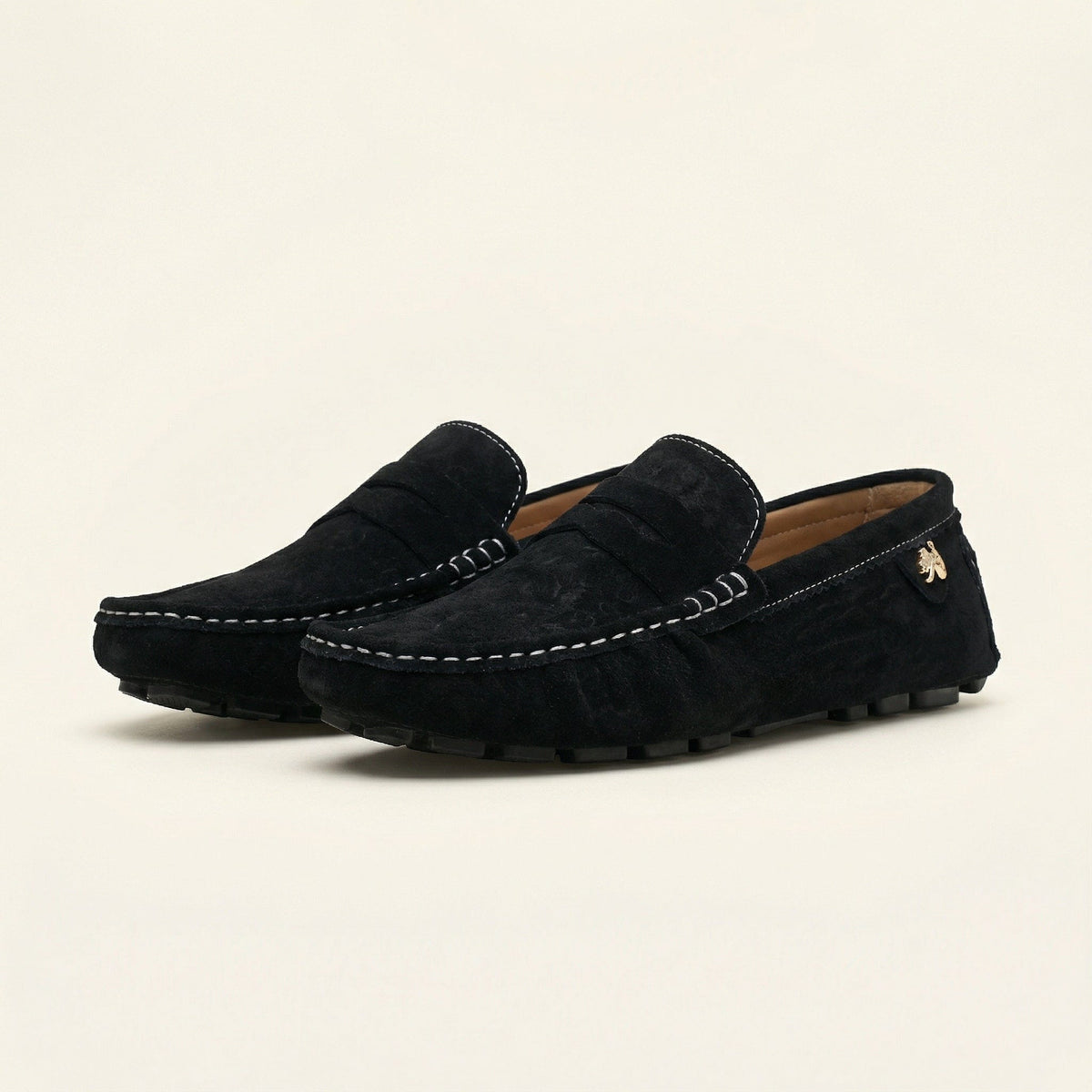 Soft Driving Loafer with Side Ornament
