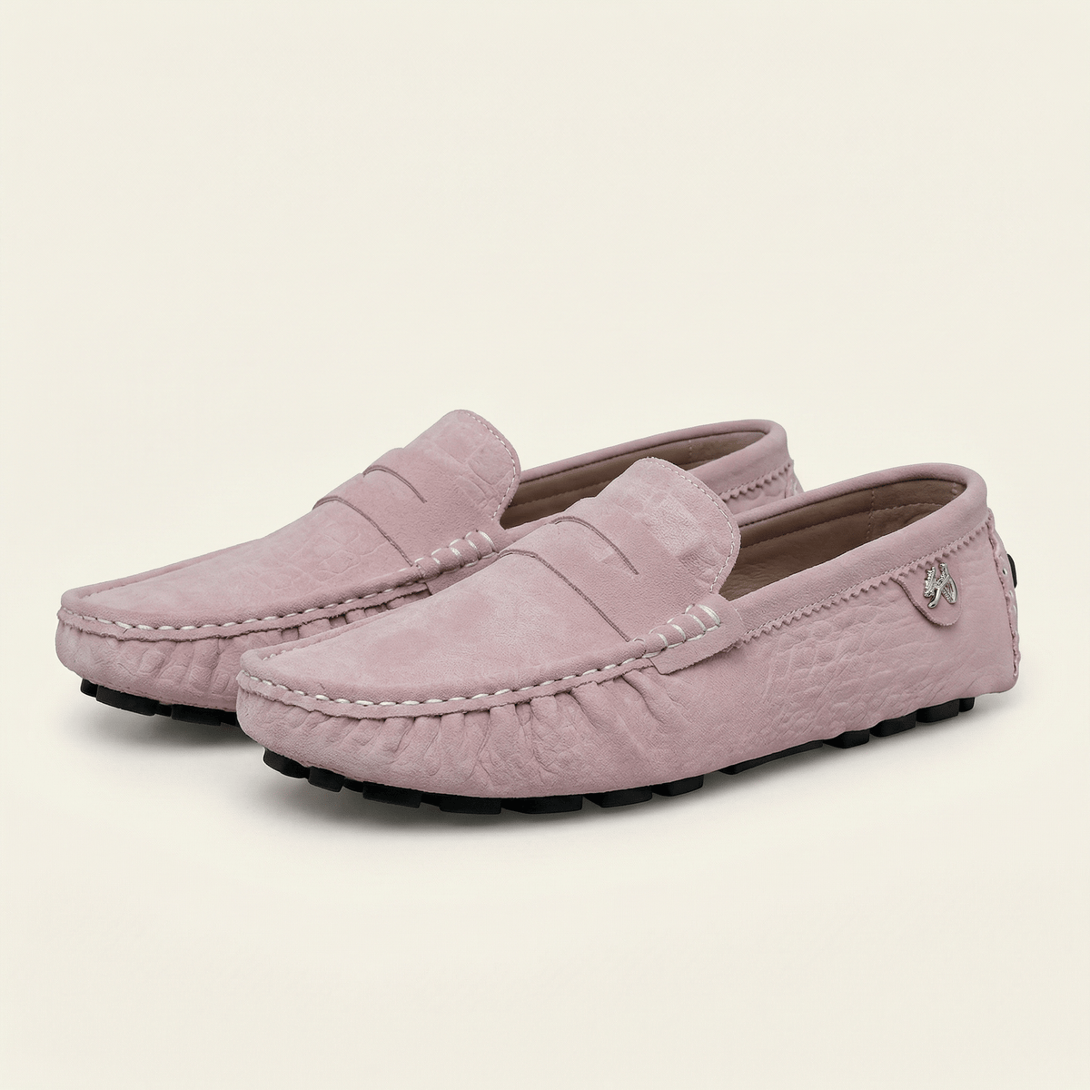 Soft Driving Loafer with Side Ornament