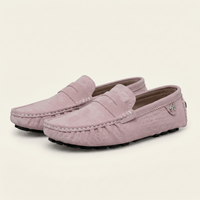 Soft Driving Loafer with Side Ornament