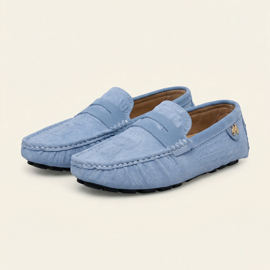 Soft Driving Loafer with Side Ornament