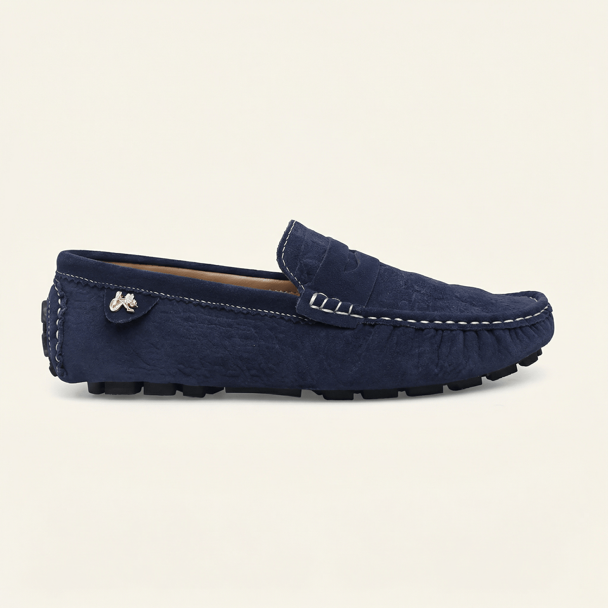 Soft Driving Loafer with Side Ornament