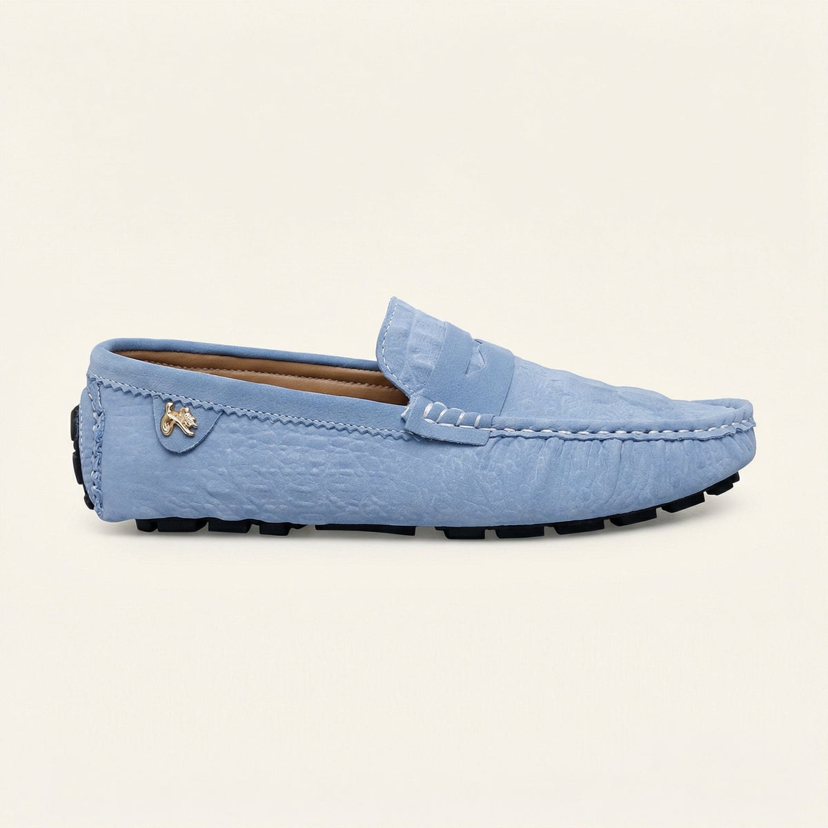 Soft Driving Loafer with Side Ornament