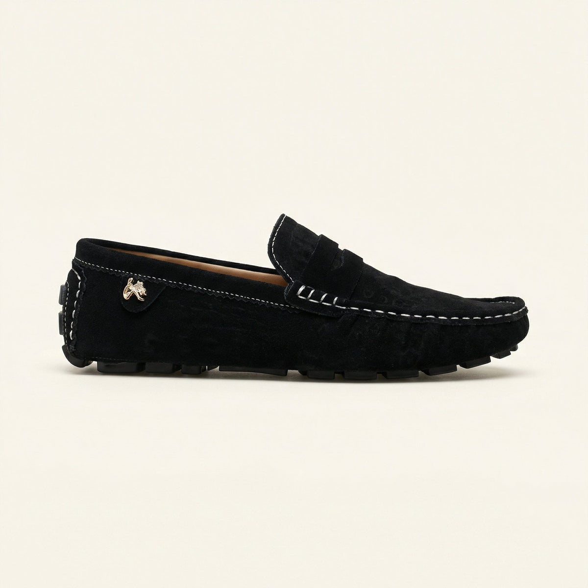 Soft Driving Loafer with Side Ornament