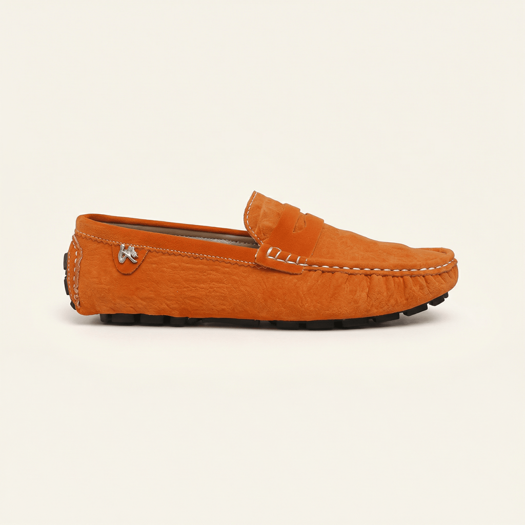 Soft Driving Loafer with Side Ornament